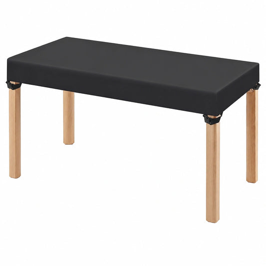 Wasserfeste Abdeckung für Gartentisch 100x60x15 cm, Windschutz mit Kordelzug für Außenbereiche