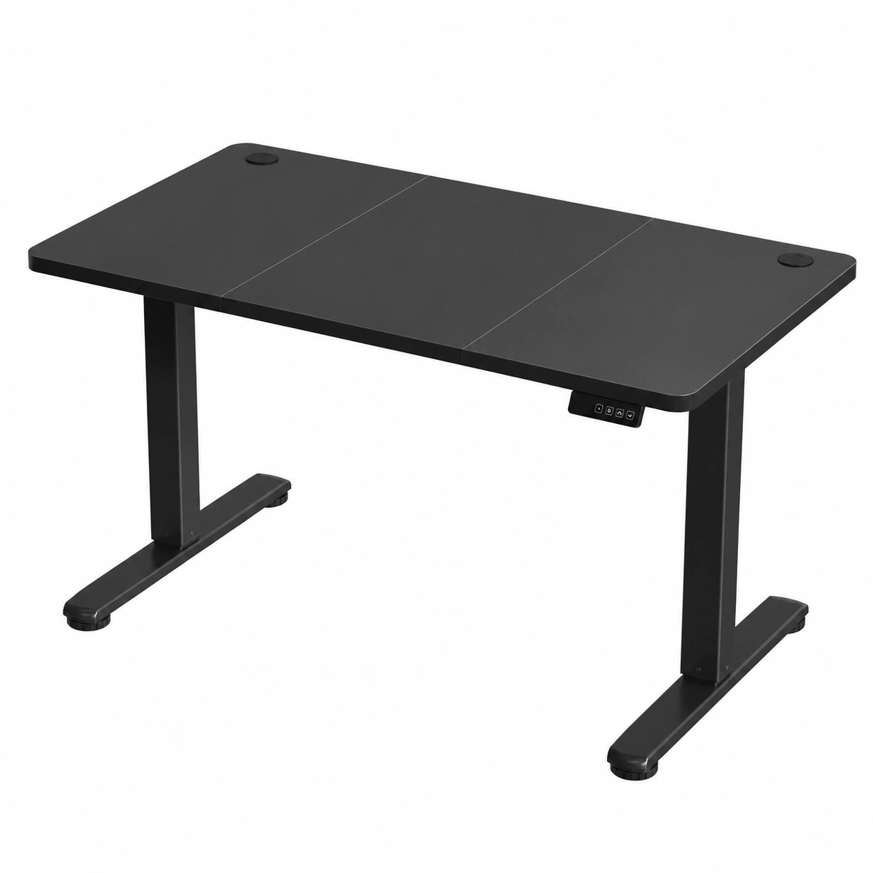 Elektrisch Höhenverstellbarer Schreibtisch Schwarz 120x60cm mit Memory-Funktion