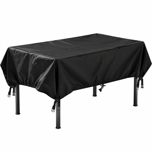 Wasserfeste Gartentisch Schutzhülle 420D Oxford, Rechteckig, 200x110x15cm